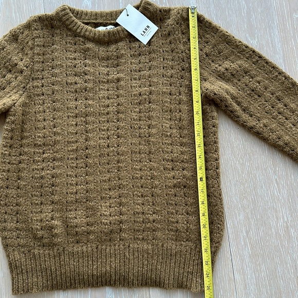 NWT PERSONS Fran Oversized Wool Blend Sweater in Moss - size Medium like SEZANE - Picture 7 of 8